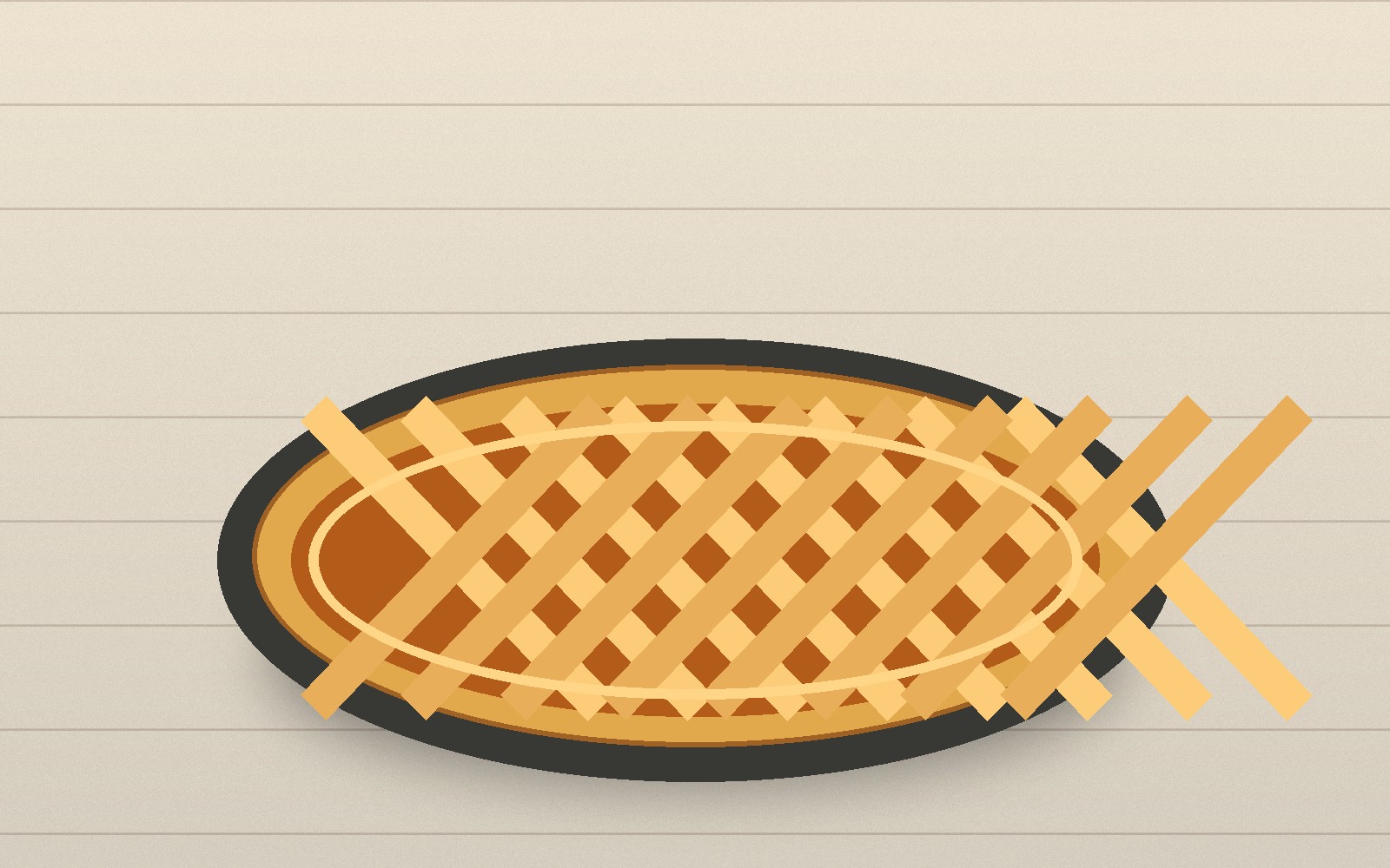 Classic apple pie